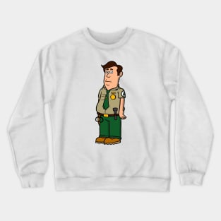 Brickleberry - Steve Williams - Ranger of the month! Crewneck Sweatshirt